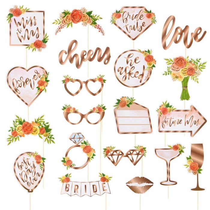 Photo Booth Perth props Wedding 3