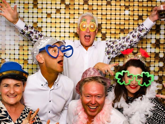 Photo Booth Perth group award night FFSC