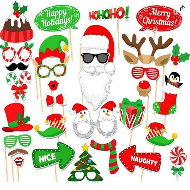 Perth Photo booth hire Props Christmas 02b