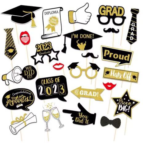 Perth Photo booth hire Props Graduation 01b
