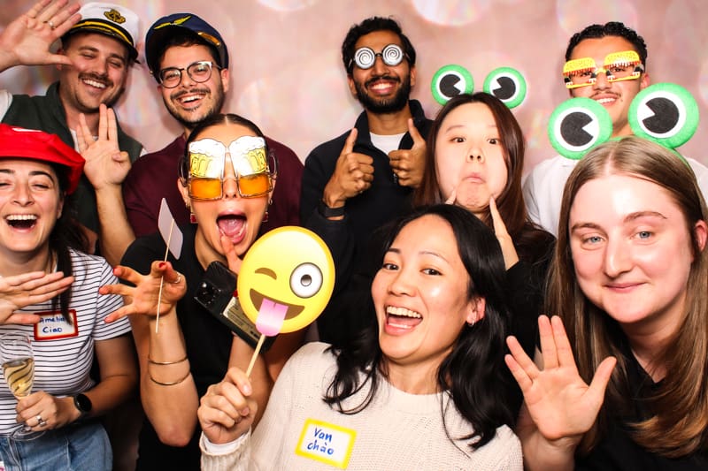 Open-air photo booth in Perth with instant digital gallery