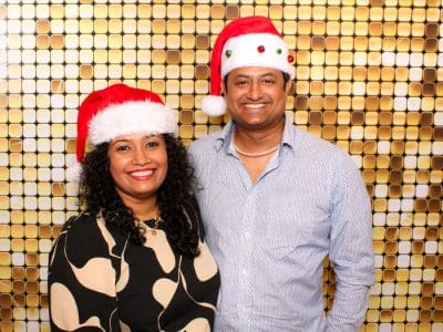 Photo Booth Perth group Christmas 4