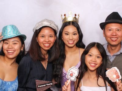 Photo Booth Perth group birthday 18TH