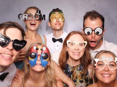 Photo Booth Perth group wedding 7
