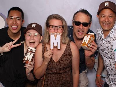 Photo Booth Perth group celebration Masters Regatta_2023_Thumb